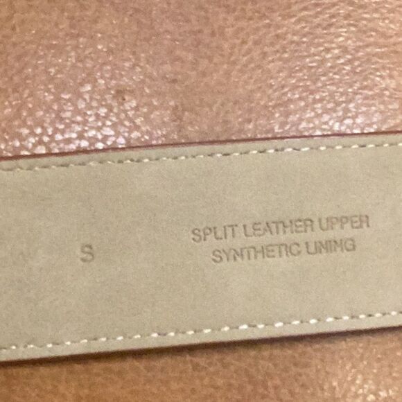 Talbots Equestrian Brown Split Leather Belt Size Small - Picture 9 of 12